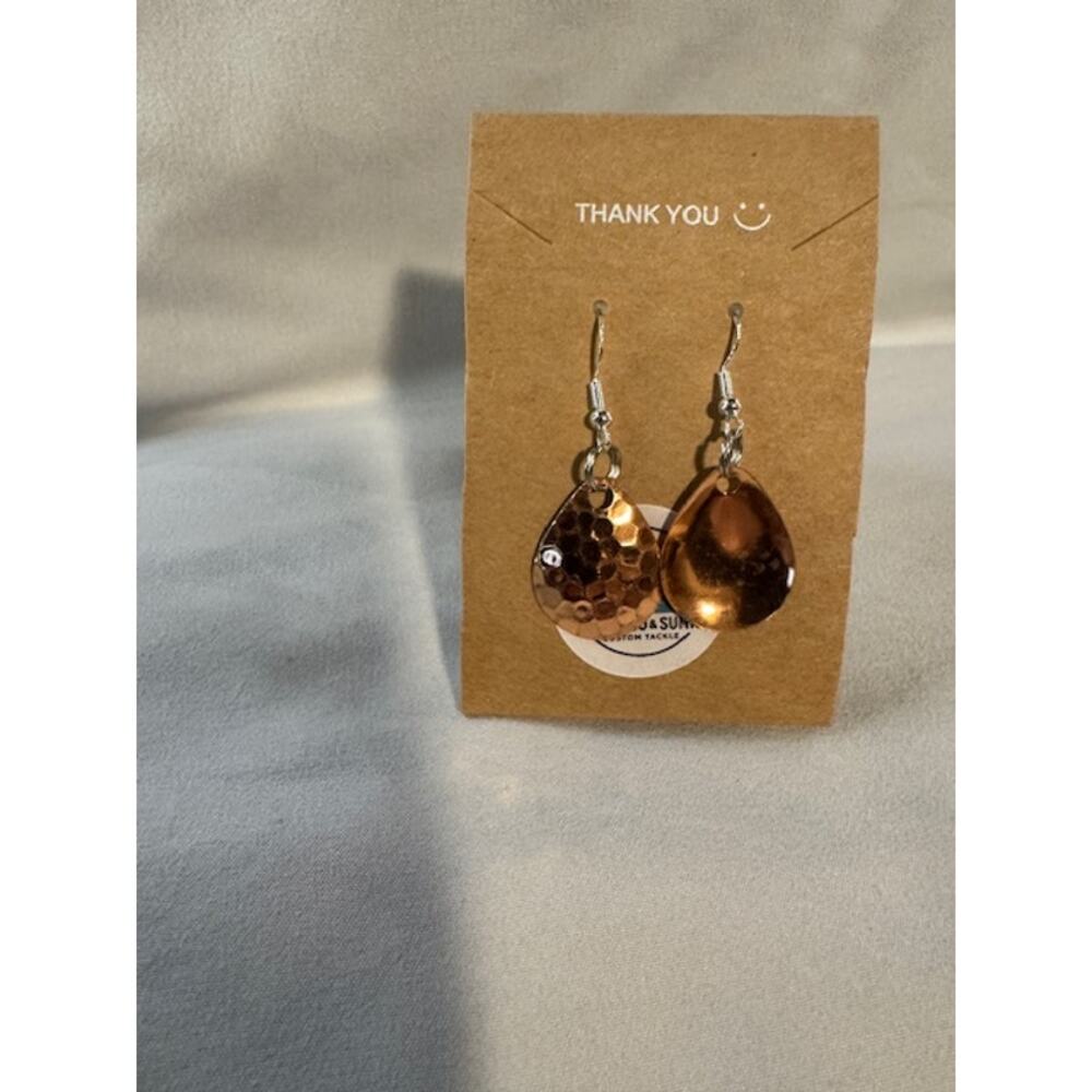 Custom Blade Earrings – Sterling Silver Hooks –‎ Handmade